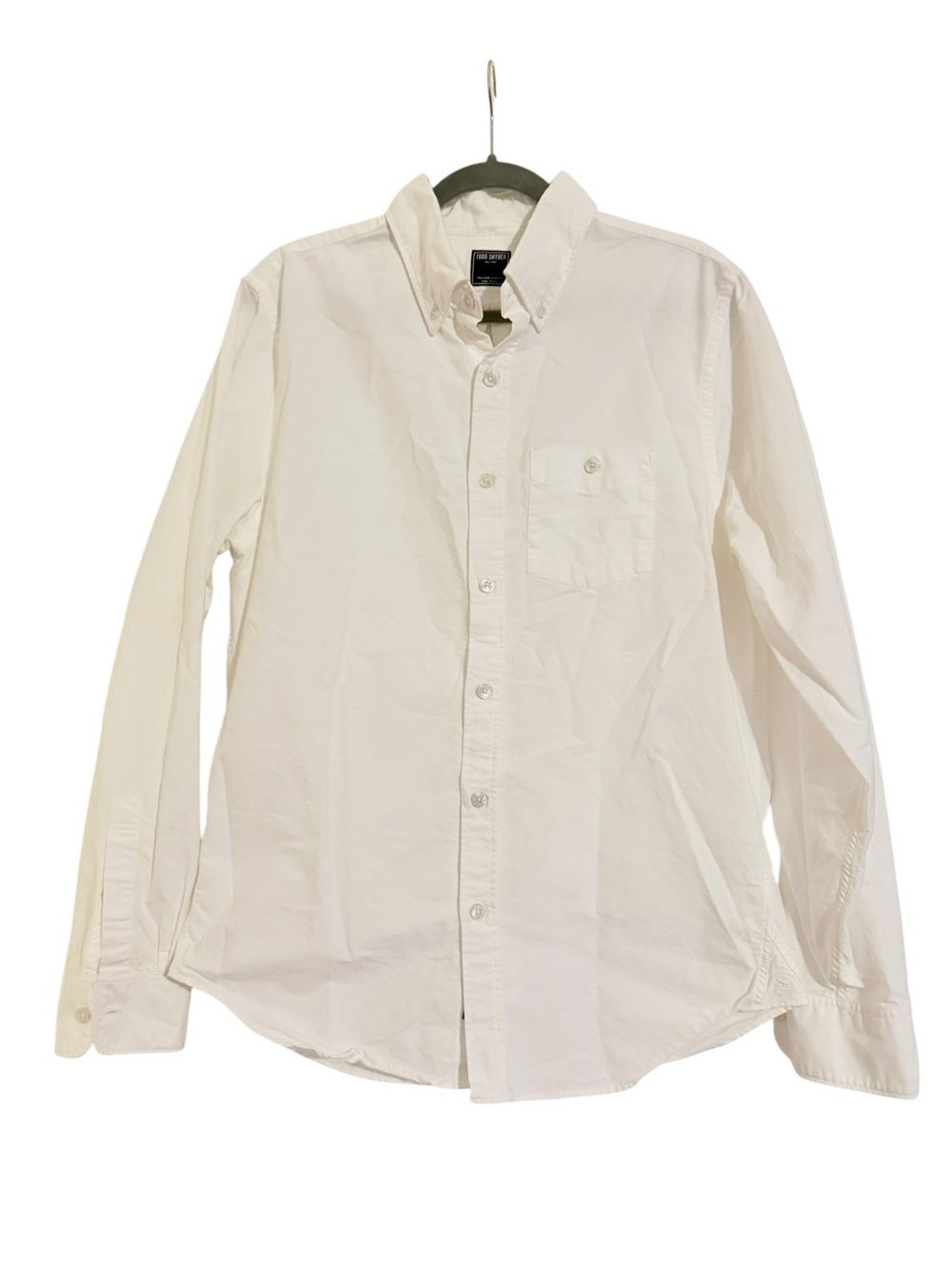 Todd Snyder Slim Favorite Oxford Shirt White Size Medium